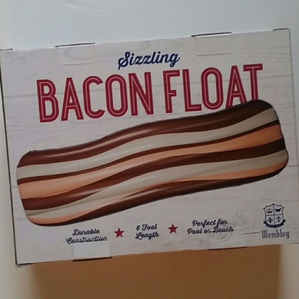 Wembley Inflatable Bacon Pool Float